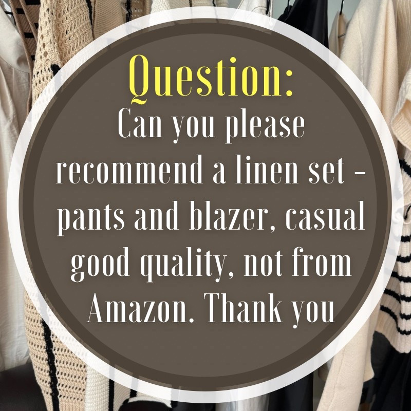 Popular question from our members: Find matching linen sets and suits to wear casually over the summer.
See our recommendations below! 

#LTKStyleTip #LTKFindsUnder100 #LTKFindsUnder50