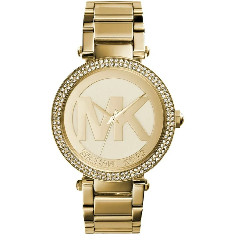 Michael Kors Women's Parker Logo Gold-Tone Watch MK5784 | Walmart (US)