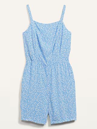 Soft-Woven Cami Romper for Women -- 3.5-inch inseam | Old Navy (US)