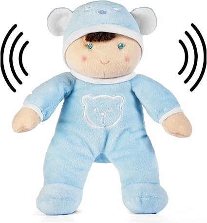 Baby Boy Doll - My First Boy Baby Doll in Blue with Rattle, No Hard Parts, Made for Hugs and Cudd... | Amazon (US)