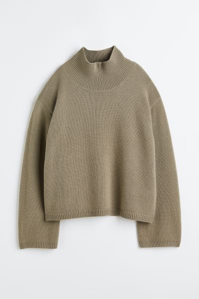 Oversized-Pullover aus Kaschmirmix | H&M (DE, AT, CH, DK, NL, NO, FI)