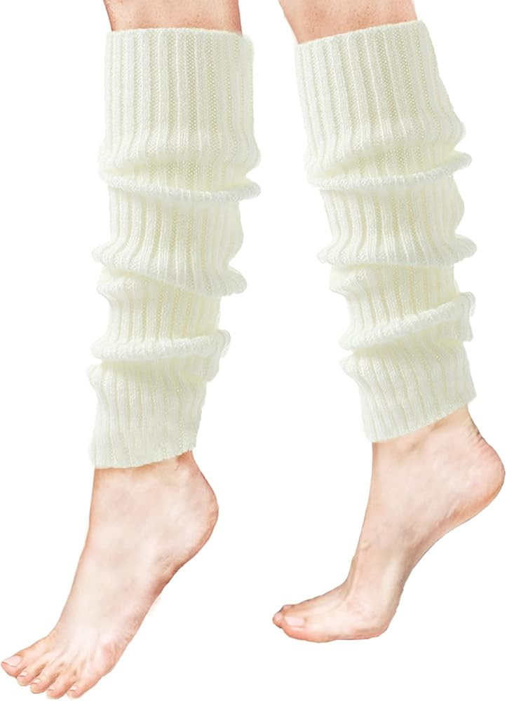 Bevigorio Leg Warmers for Women 80s Accessories for Women Women's Leg Warmers for Girls Goth 80 Styl | Amazon (US)