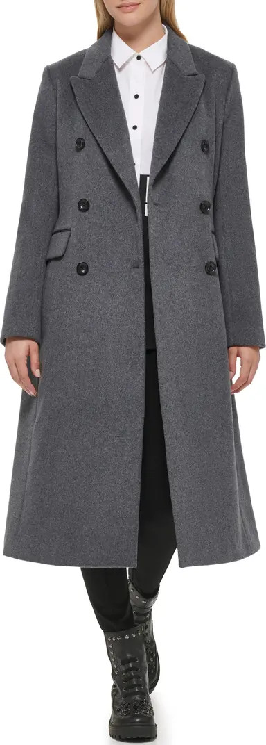 Wool Blend Double Breasted Coat | Nordstrom
