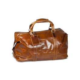 Captain's Bag - British Tan Florentine Leather | Barrington Gifts