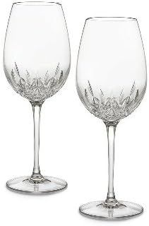 Waterford Crystal Lismore Essence Red Wine Goblet, Set of 2 | Amazon (US)