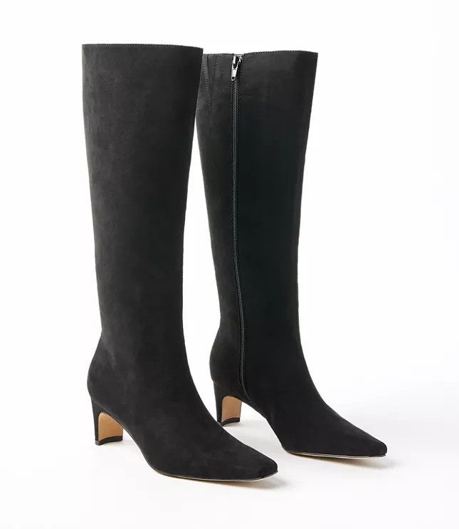 Tall Squared Pointy Toe Booties | LOFT