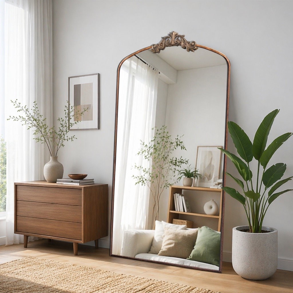 Inspired by modern minimalism, the Metal Framed Full-Length Mirror features clean lines, a slim profile, and timeless simplicity. Its understated design complements a wide range of interiors while reflecting natural light to create a brighter, more open space. Under $450.

Keywords:

* metal framed mirror
* full length mirror
* floor mirror
* wall mirror
* oversized mirror
* modern full length mirror
* bedroom mirror
* entryway mirror
* dressing mirror
* leaning floor mirror
* contemporary mirror
* minimalist home décor
* decorative mirror
* living room mirror
* hallway mirror
* accent mirror
* luxury home décor

#LTKHome #LTKgrwm #LTKootd