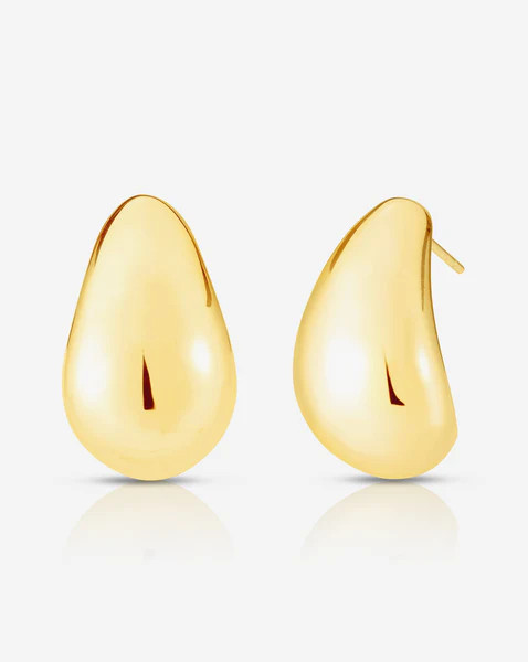 Bold Gold Cloud Earrings | Ring Concierge