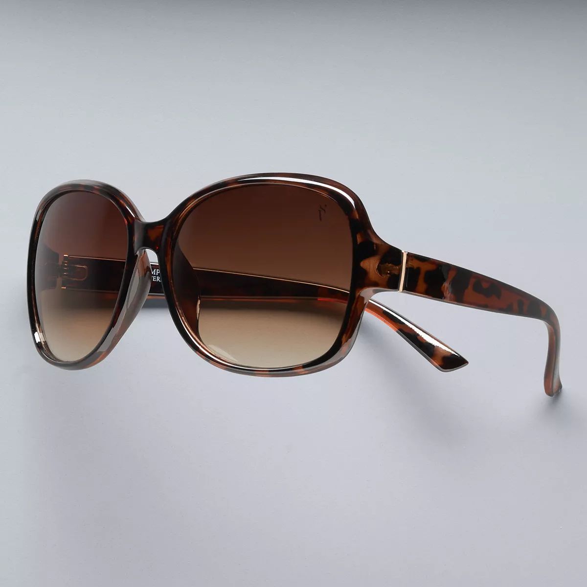 Women's Simply Vera Vera Wang Birdie Midsize Square Sunglasses | Kohl's