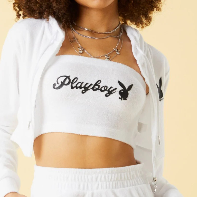 Women's Playboy Terry Tube Top | Playboy