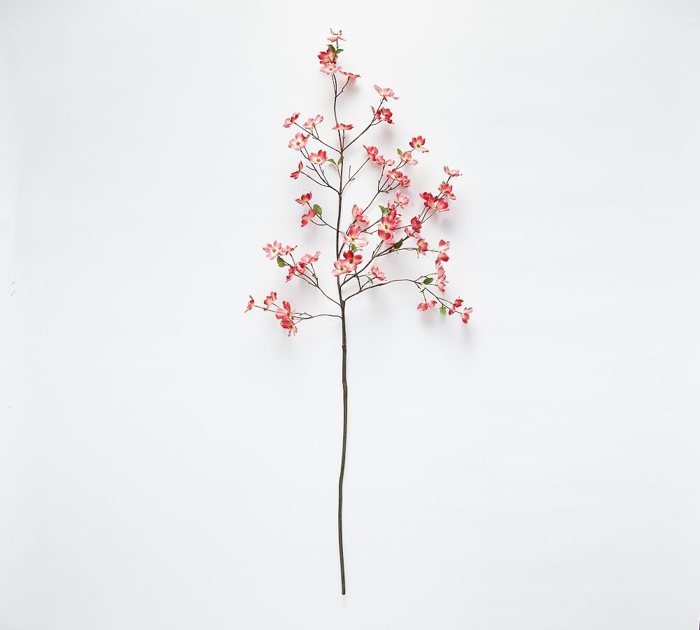 Faux Pink Dogwood Branch | Pottery Barn (US)