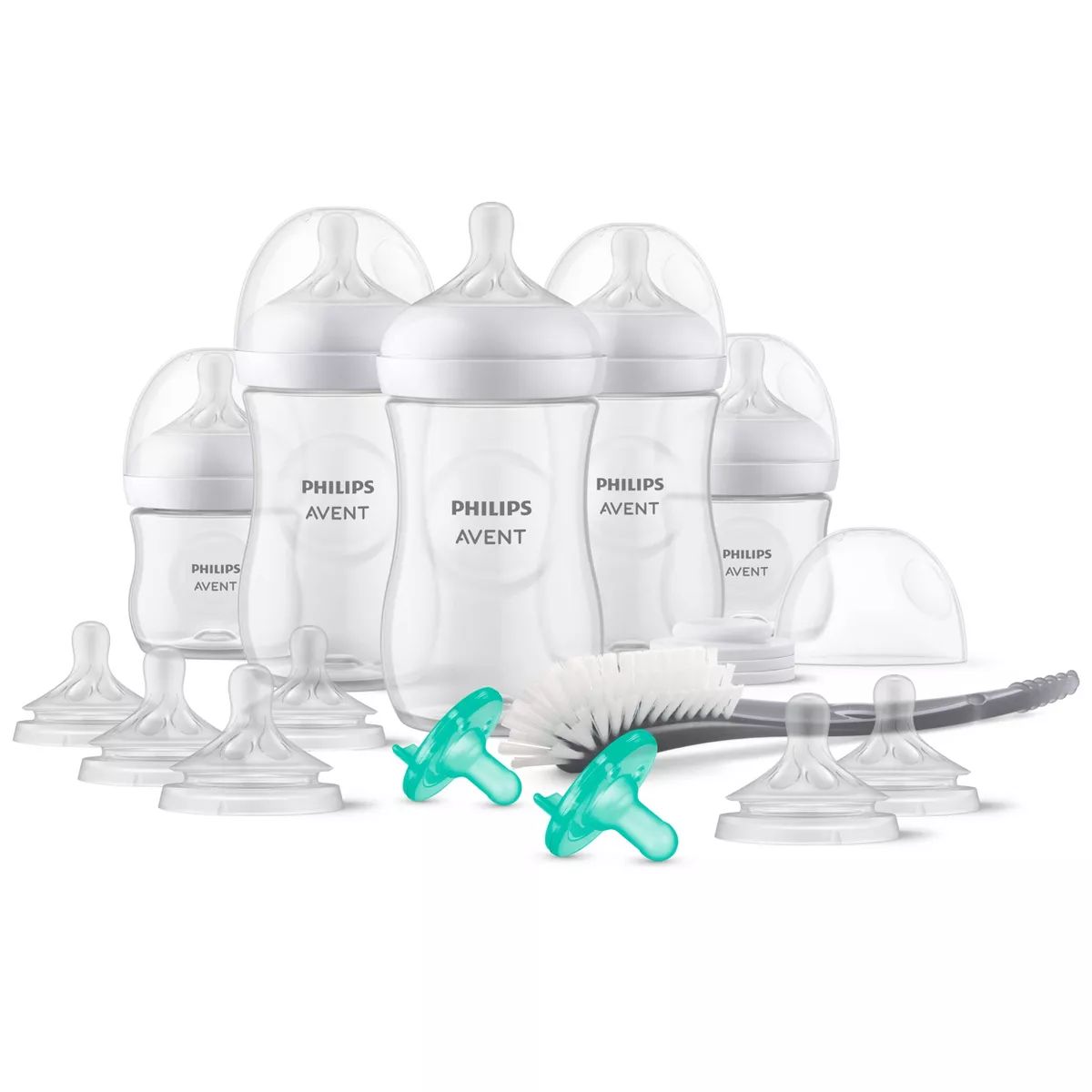 Phillips Avent Natural Baby Bottle with Natural Response Nipple Newborn Gift Set - 17pc | Target