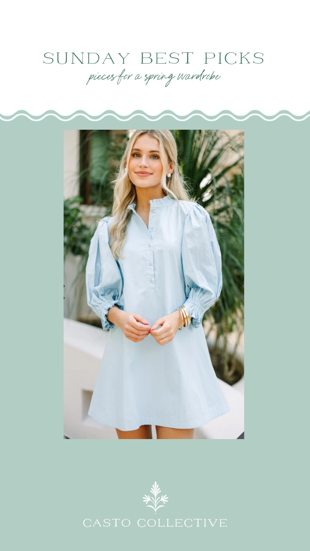 Very into blue right night and the sleeve detail on this one makes it so fun for spring! 

#LTKStyleTip #LTKFindsUnder100 #LTKSeasonal