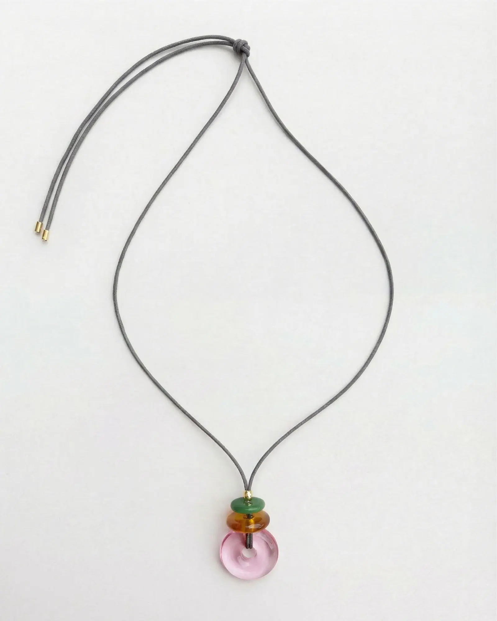 By Lilla Pink Lemonade Pendant Necklace in Multi at Nordstrom, Size 24 | Nordstrom