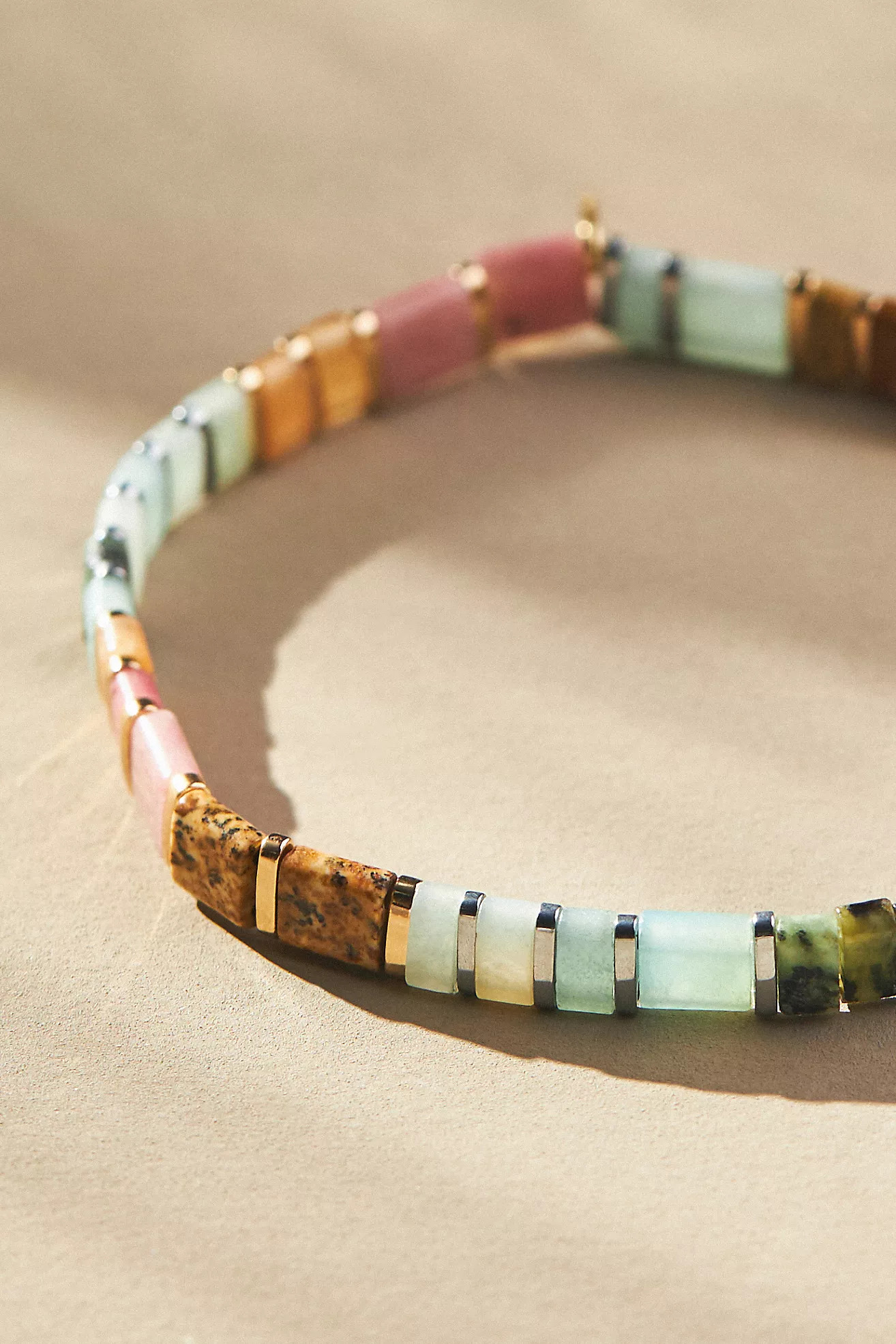 Colorful Beaded Chicklet Bracelet | Anthropologie (US)