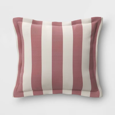 Cabana Stripe Outdoor Deep Seat Pillow Back Cushion DuraSeason Fabric™ - Threshold™ | Target