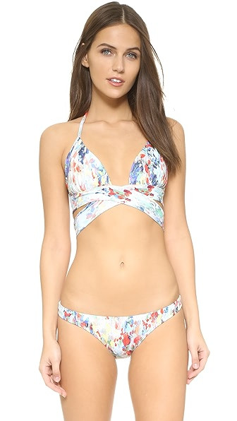 Waterfall Wrap Bikini Top | Shopbop