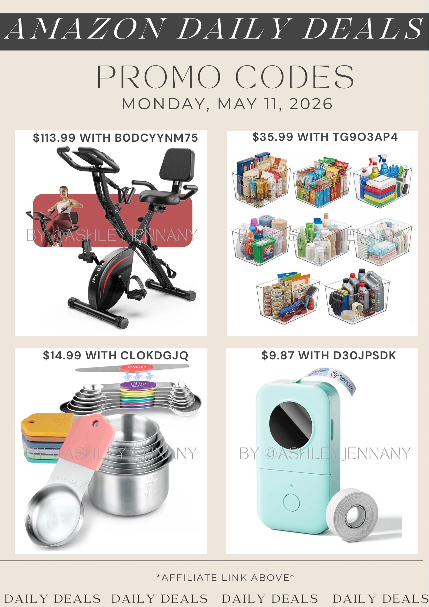Amazon deals

#LTKSaleAlert #LTKHome #LTKfitnessgoals