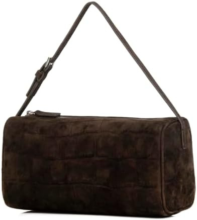 Premium Suede Leather Crossbody Purses for Women, Small Shoulder Bag with Adjustable Strap and Cr... | Amazon (US)