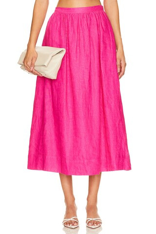 Rhode Aaron Skirt in Hot Pink from Revolve.com | Revolve Clothing (Global)