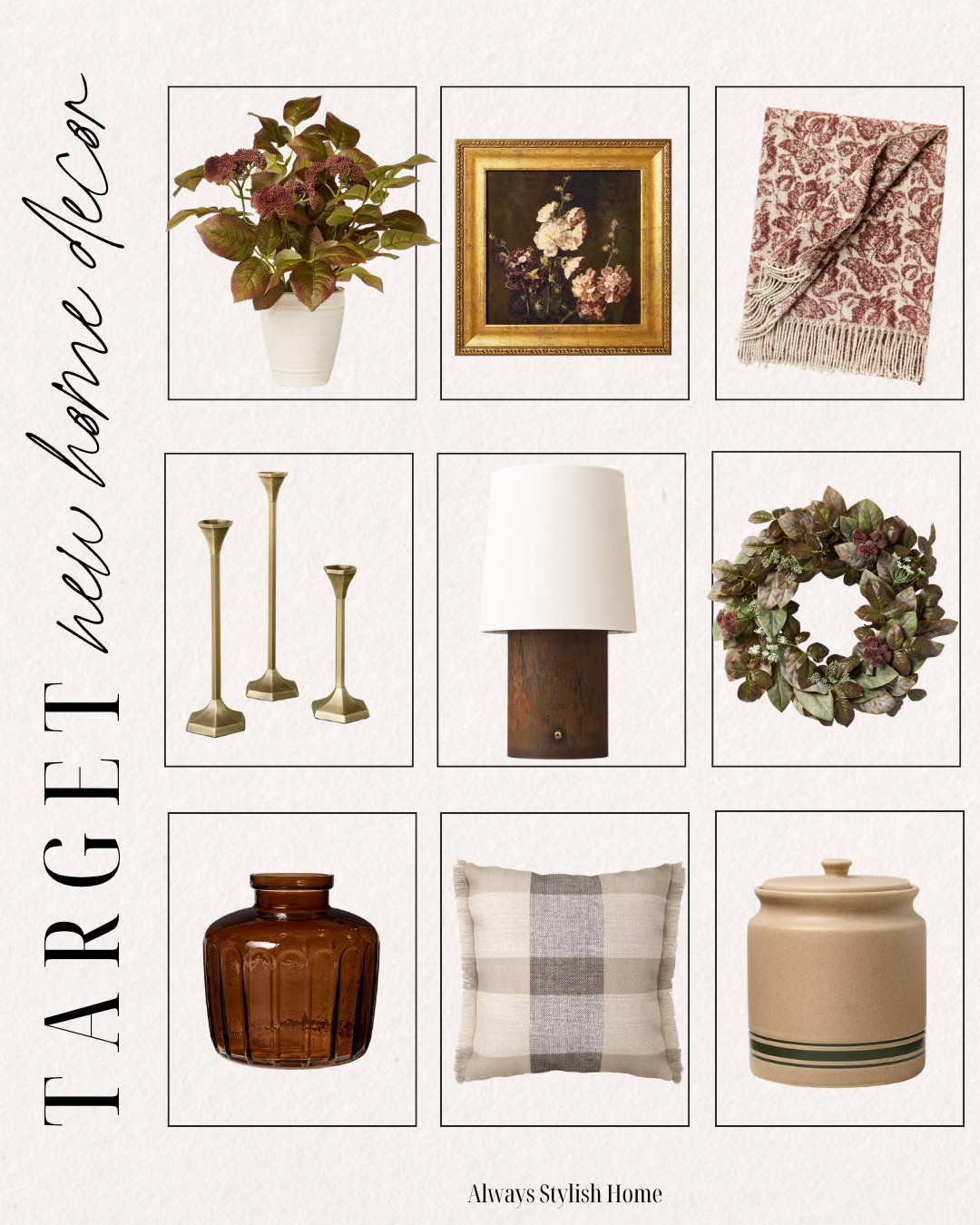 target early fall home decor. The tones on this new Target collection are gorgeous! The creams, browns and rusty orange. It feels so rich, textured and elegant. #target #targethome #studiomcgee  

 #LTKSeasonal #LTKHome