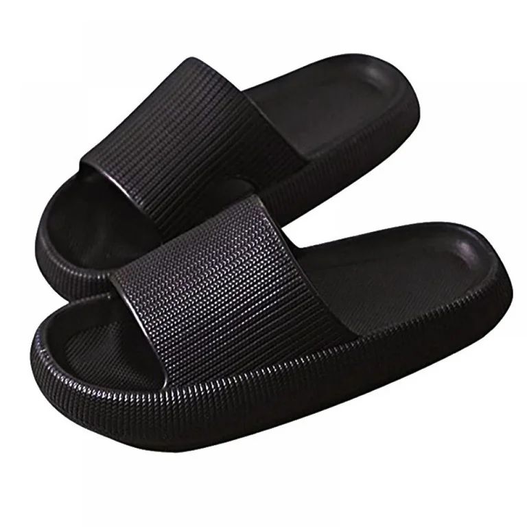 HULKLIFE Pillow Slides for Men Women Summer Slippers Soft Thick Sole Non Slip Shower Sandals - Wa... | Walmart (US)