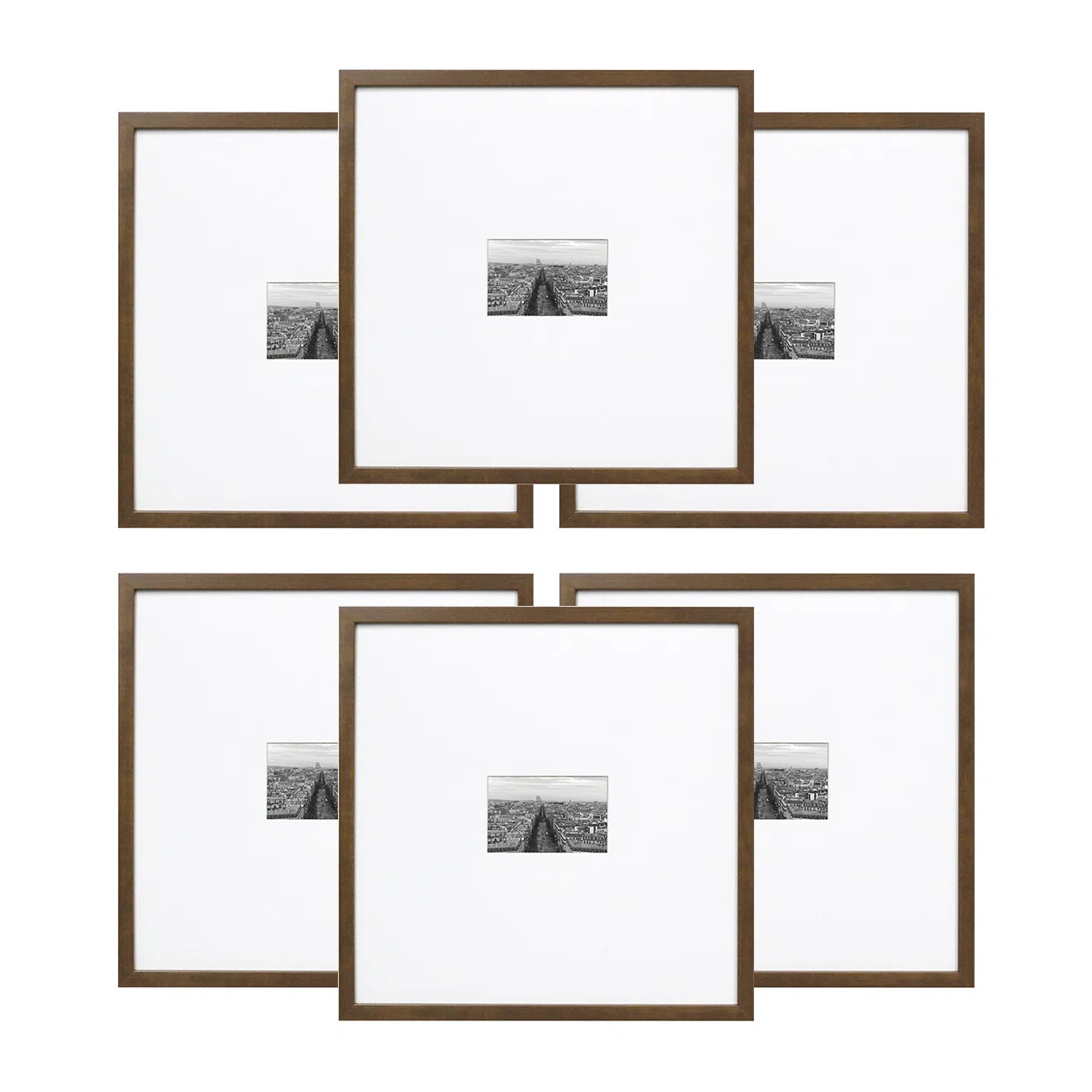Adie Gallery Wall Wood Frame Set (Set of 6) | Wayfair North America