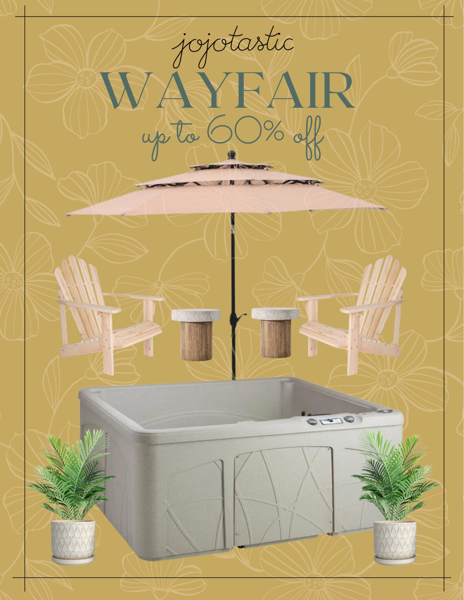 Wayfair has outdoor patio items on sale now for up to 60% off! 

#LTKHome #LTKSaleAlert #LTKSeasonal
