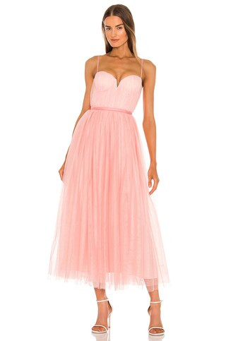 SAU LEE Selina Dress in Pink & Blush from Revolve.com | Revolve Clothing (Global)