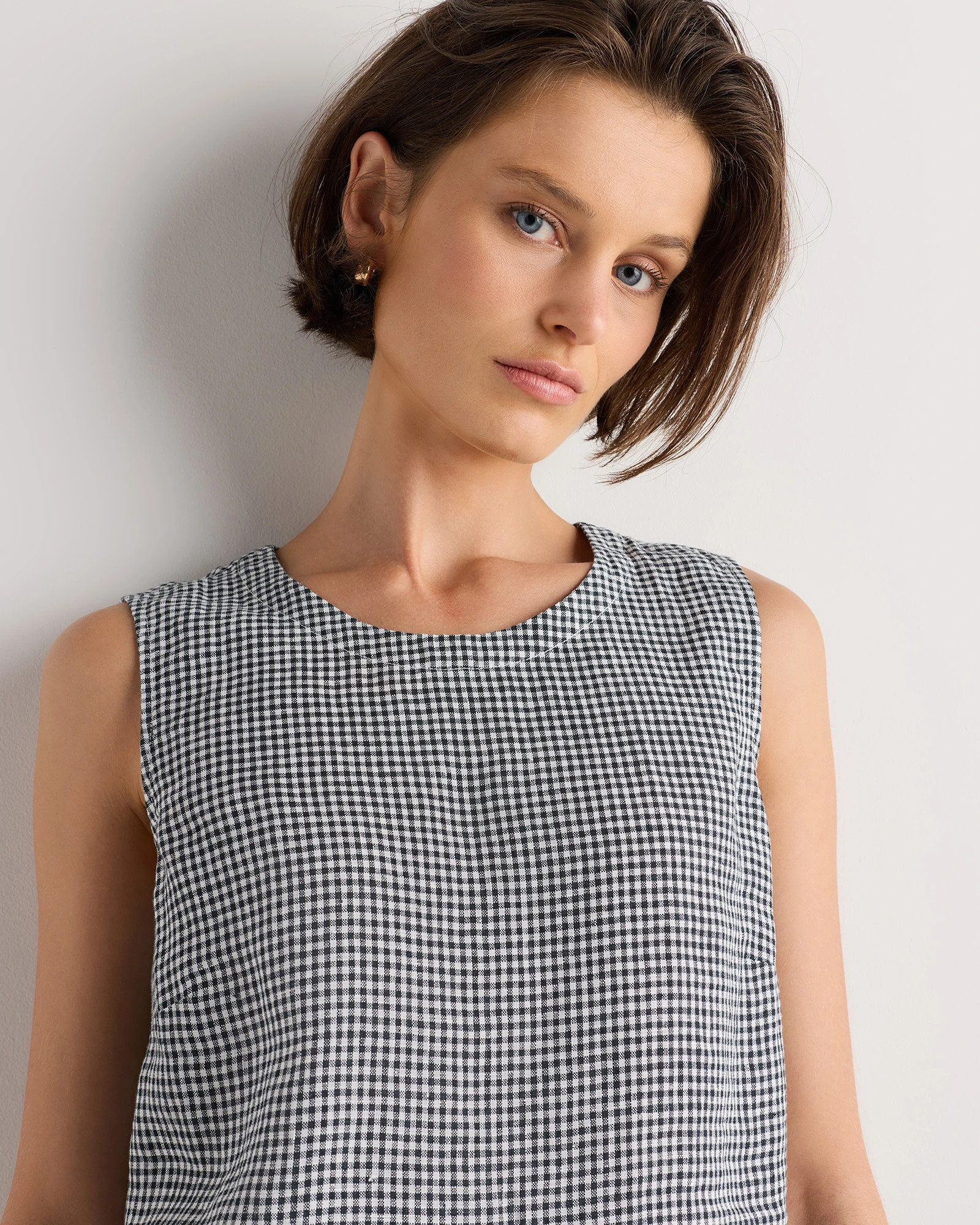 100% European Linen Tank | Quince