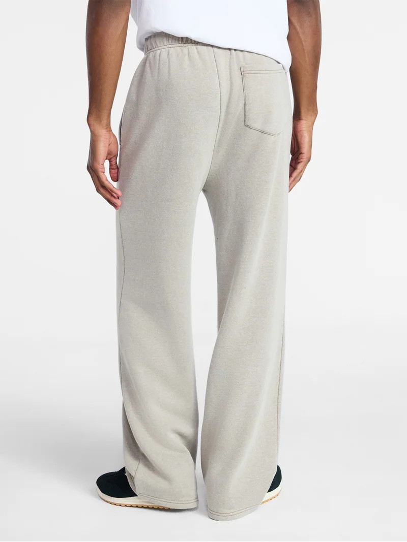 No Boundaries Soft Fleece Vintage Straight Sweatpants, Men's XS-5XL | Walmart (US)