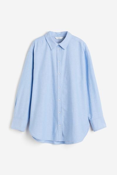 Oxford Shirt - Light blue - Ladies | H&M US | H&M (US + CA)