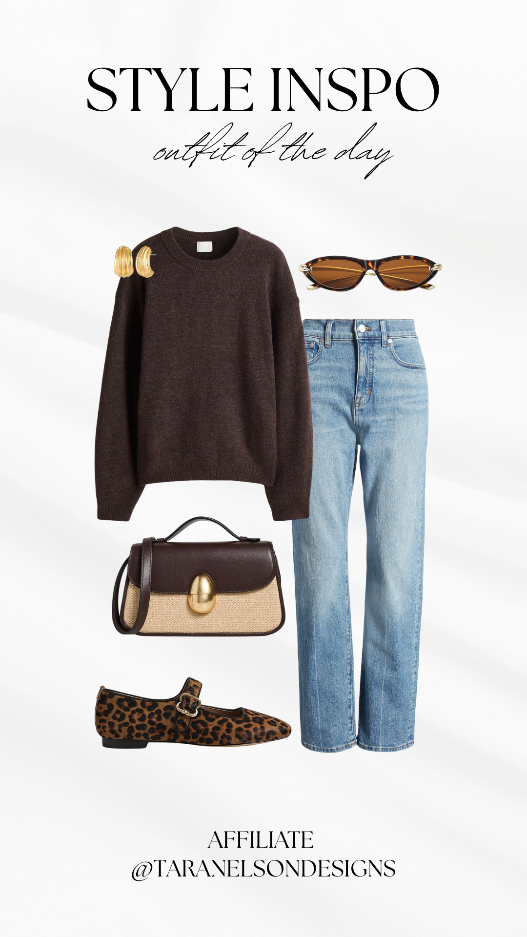  

Elevated fall neutrals you’ll wear on repeat 🍂 This cozy crewneck sweater is super soft & pairs perfectly with classic denim and chic accessories. Love the bold gold earrings and leopard flats to add a pop! Linked exact & similar pieces for easy shopping.
#LTKStyleTip #LTKSeasonal #LTKFallFashion #falloutfit #neutralstyle #denimoutfit #affordablestyle #cozylook 

 

#LTKStyleTip #LTKSeasonal