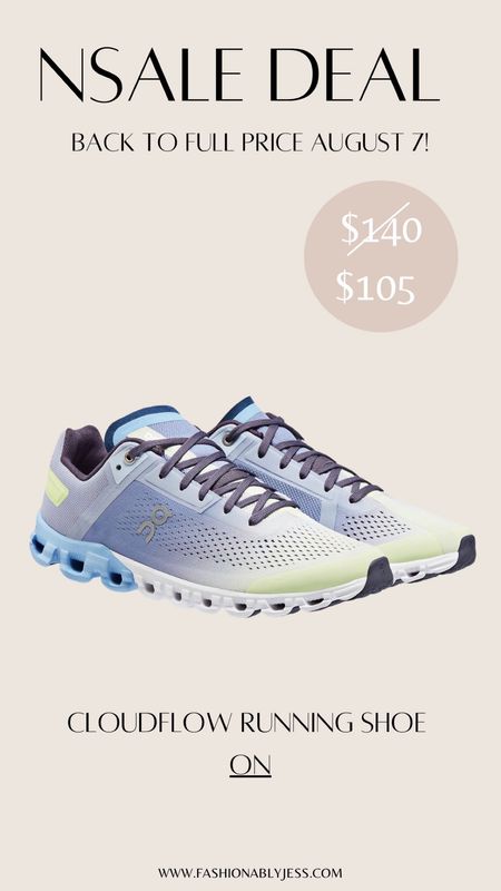 Loving these On Cloudflow running shoes! Comfiest shoes ever. NSALE ends TODAY! don’t wait to shop these amazing deals! 

#LTKxNSale #LTKshoecrush #LTKFind