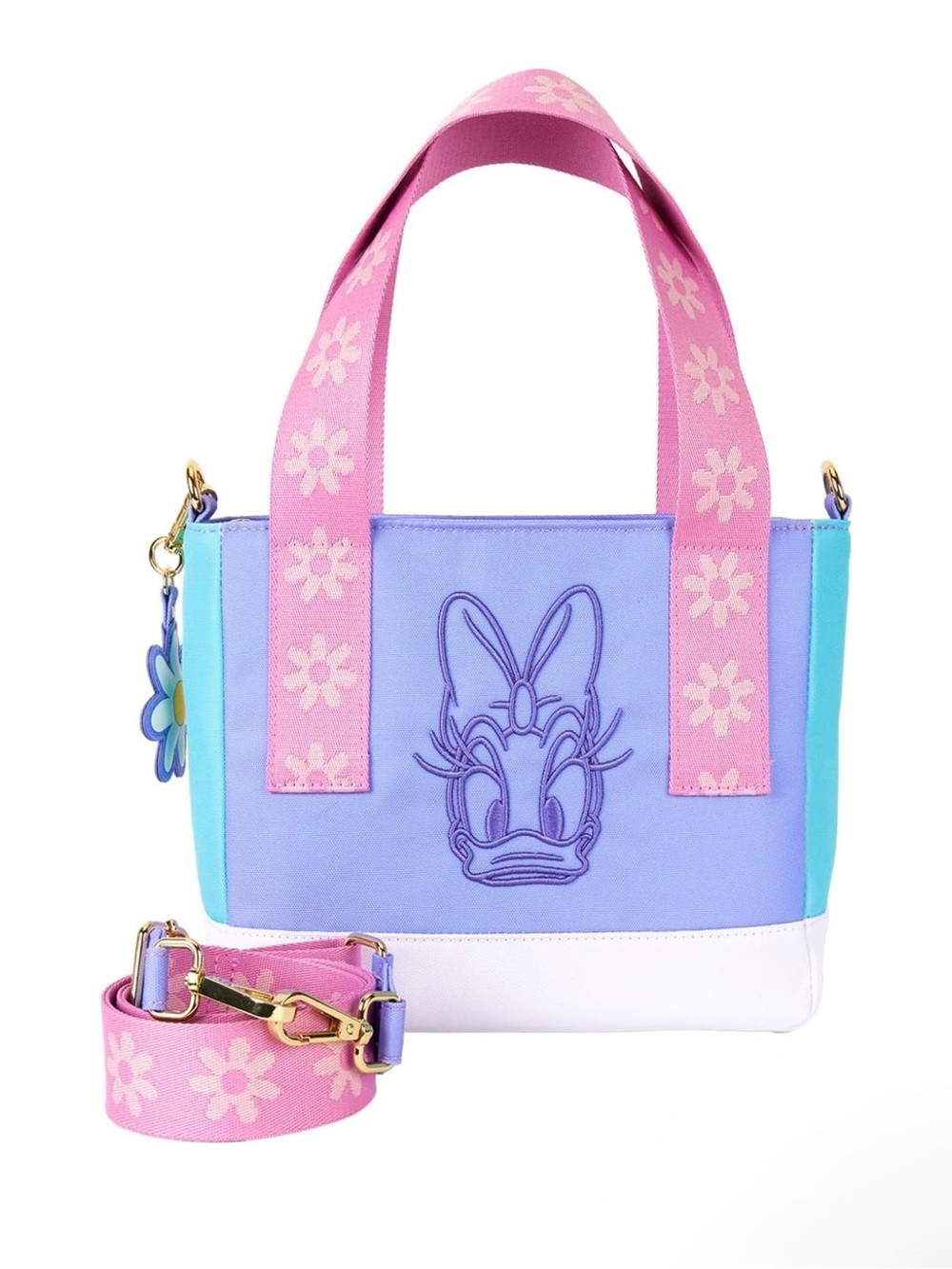 Disney Loungefly Daisy Duck 85th Anniversary Mini Tote Crossbody Bag *NWT | Poshmark