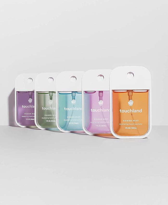 Touchland Power Mist Hydrating Hand Sanitizer BLOSSOM 3-PACK | Lavender, Vanilla, Rainwater | 500-Sp | Amazon (US)