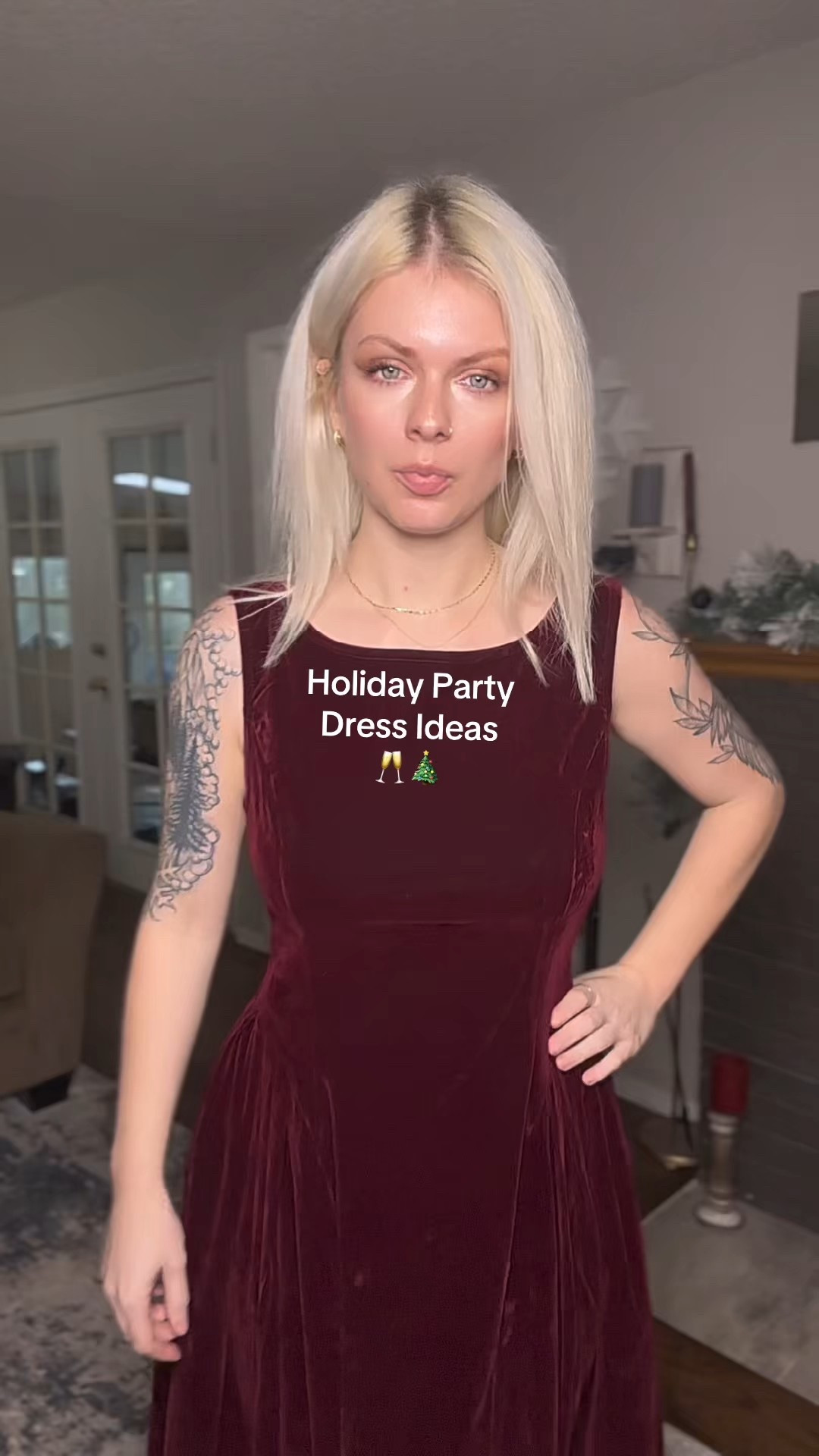 The @shopcider velvet boat neck bow dresss