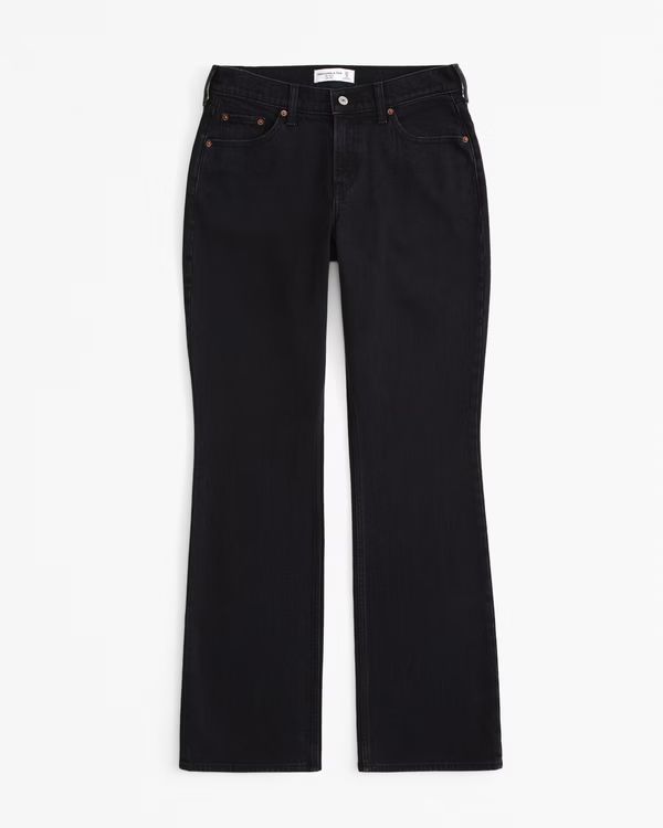 Women's Low Rise Boot Jean | Women's Bottoms | Abercrombie.com | Abercrombie & Fitch (US)