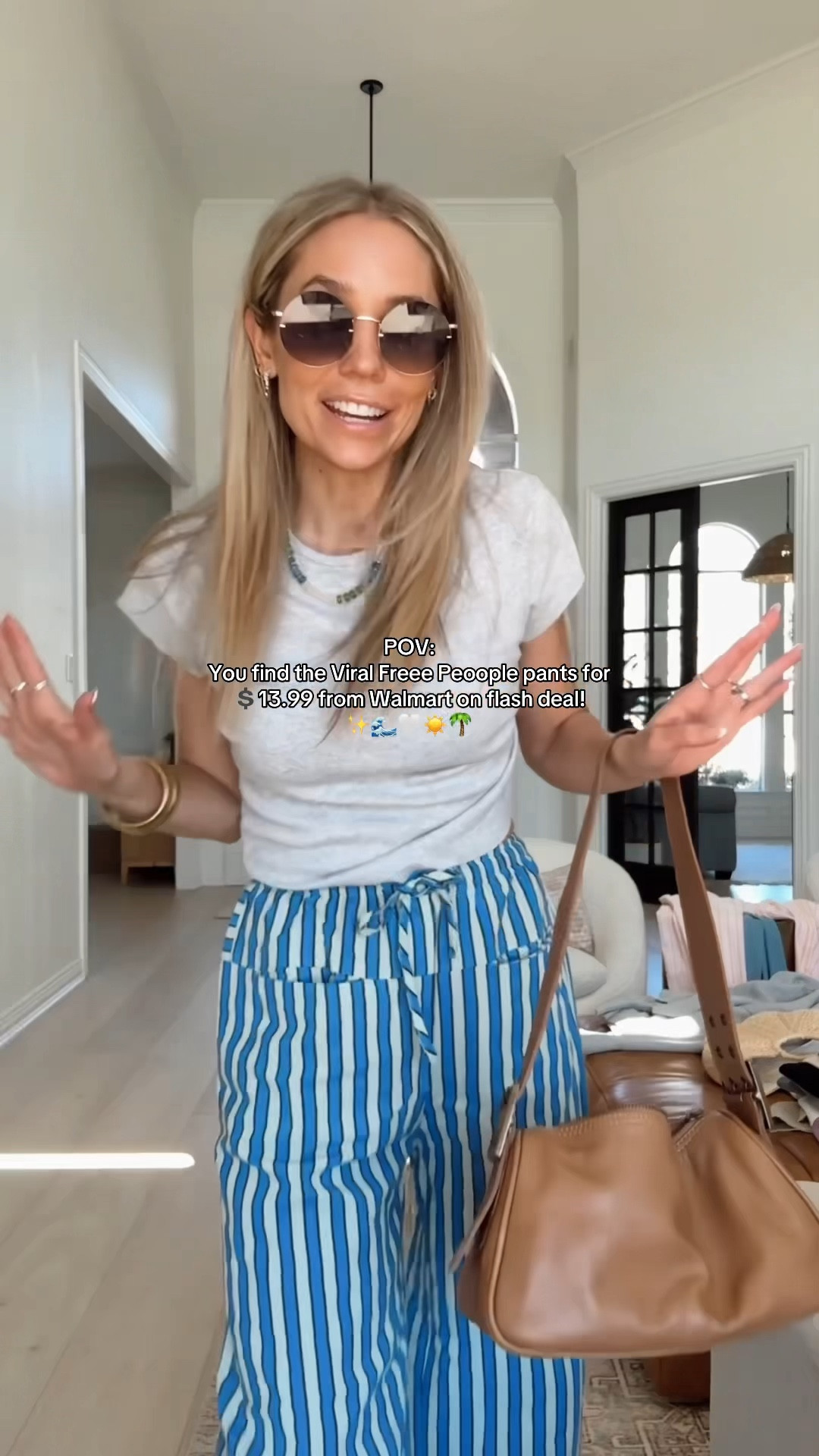 ✨SCROLL TO SHOP✨ 
Are you kidding me?! $13.99 for the Free People Lookalike pants. I have never ever seen the price this crazy low. The FP ones are $100!!!! Run, while the flash deal is live! 
Size: small / tts / 5’5” / 120lbs 