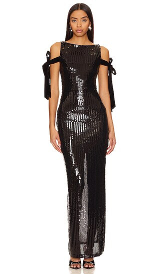 Alayna Gown in Black | Revolve Clothing (Global)