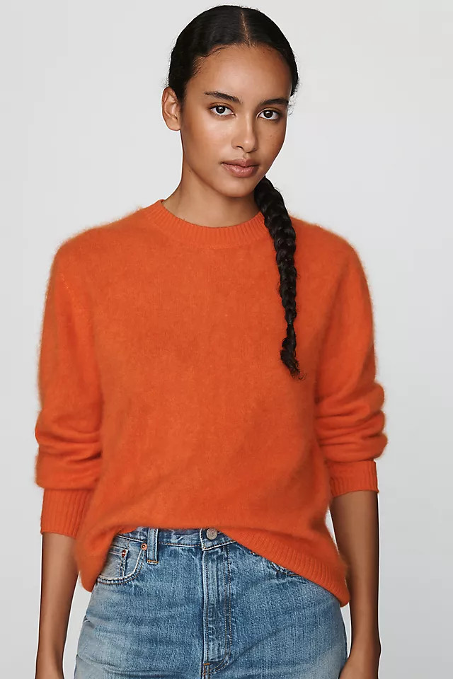 Dion 100% Brushed Wool Sweater | Anthropologie (US)