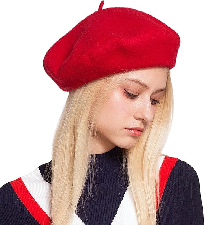 French Beret Hats for Women - Classic and Stylish Women's Beret Collection for Effortless Chic, P... | Amazon (US)