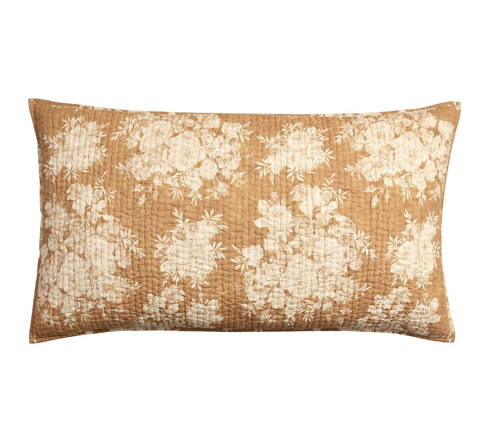 Juliette Toile Handcrafted Reversible Pick-Stitch Quilted Sham | Pottery Barn (US)