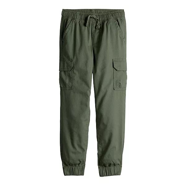 Boys 4-12 Jumping Beans® Pull-On Twill Cargo Jogger Pants | Kohl's