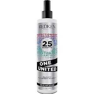 Redken One United All-In-One Leave In Conditioner | Multi-Benefit Treatment | Heat Protectant Spray  | Amazon (US)