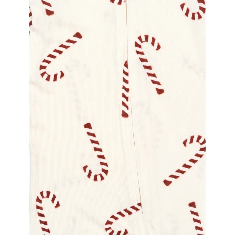Modern Moments by Gerber Neutral Super Soft Hacci One-Piece Christmas Pajamas, 0/3 Months - 5T | Walmart (US)