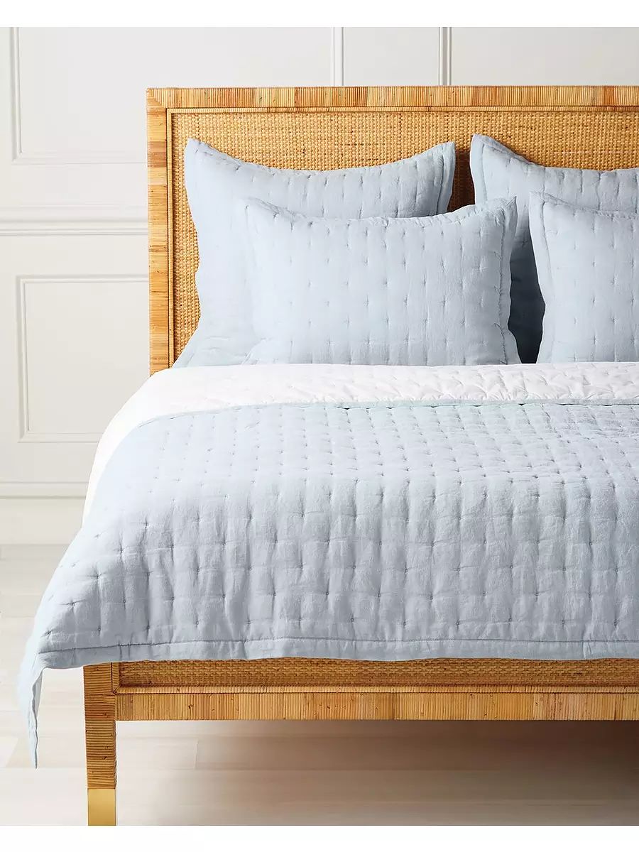 Sutter Linen Quilt | Serena and Lily