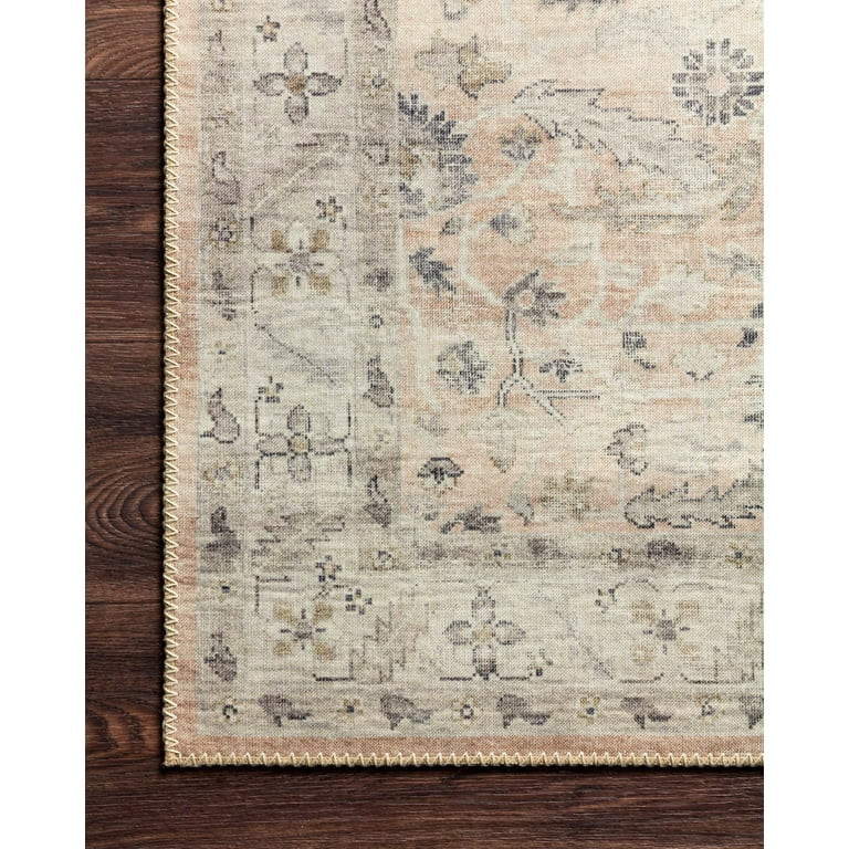 Loloi II Hathaway Impreso Alfombra de Área Oriental, Rubor / Multi, 2'-3" x 3'-9" - Walmart.com | Walmart (US)