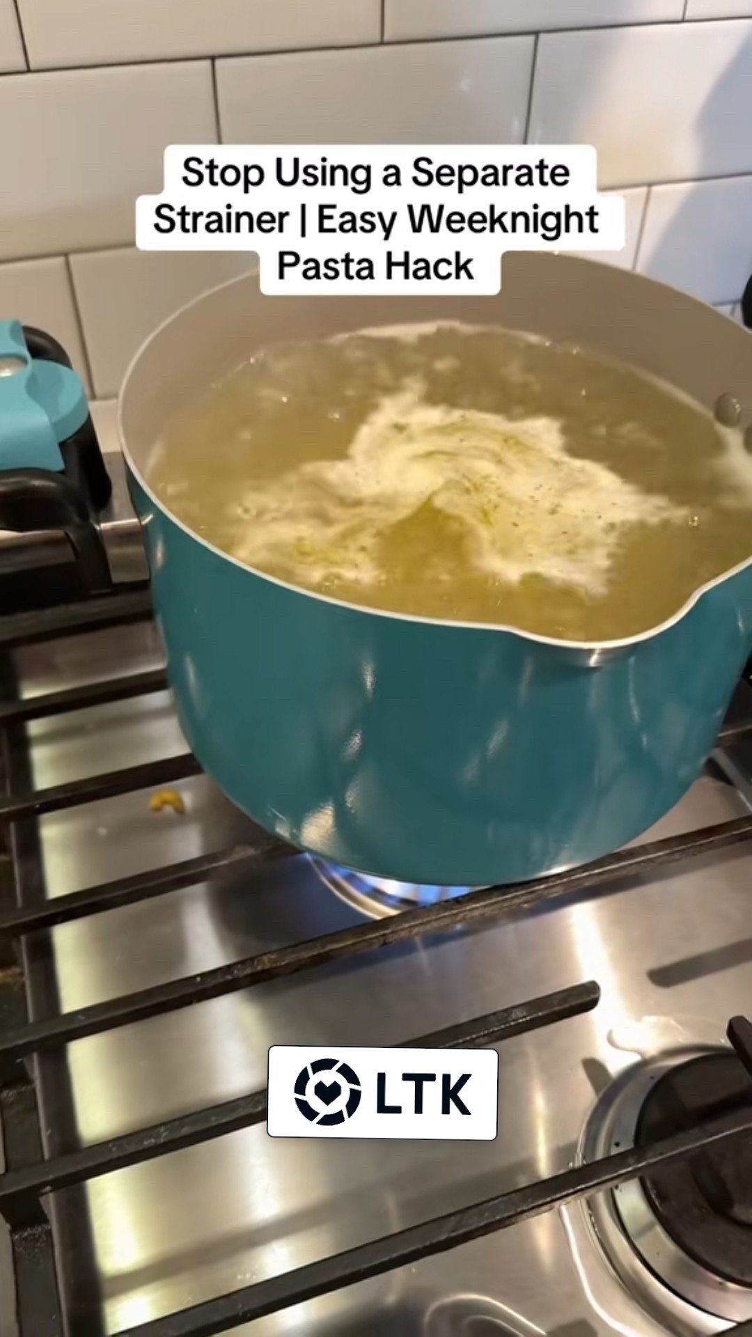If you’re looking for an easy weeknight dinner solution, this nonstick pasta pot with a built-in strainer lid simplifies how to cook pasta at home. You can boil and drain using one pot, which means fewer dishes and easier cleanup. No separate colander, no messy spills, and no struggling with a heavy pot over the sink.

Perfect for spaghetti, penne, fettuccine, and even boiling vegetables. If you want simple kitchen gadgets that make dinner faster and less stressful, this pasta pot is a smart cookware upgrade for busy families. #pastastrainer #easyonepotpasta #pastastrainerwithlockinglid

#LTKmomlife #LTKSaleAlert #LTKfoodie