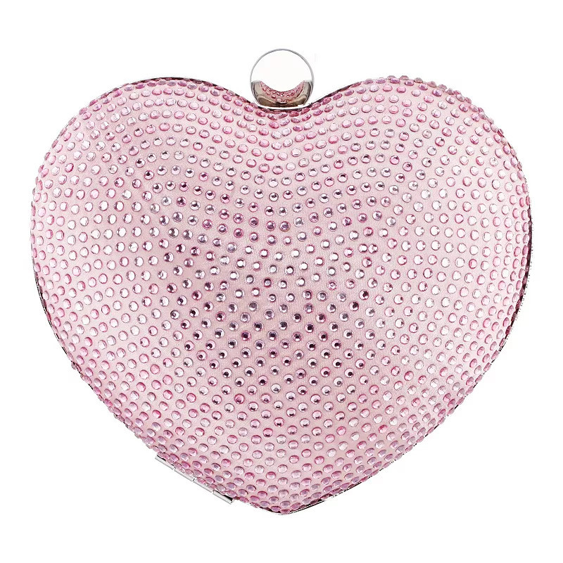 N by Nina M-Cupid Heart Clutch Bag, Pink | Kohl's
